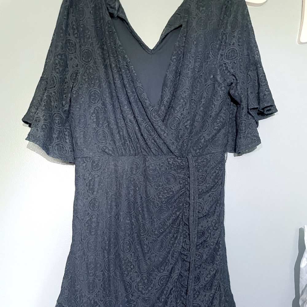Vintage style blue dress